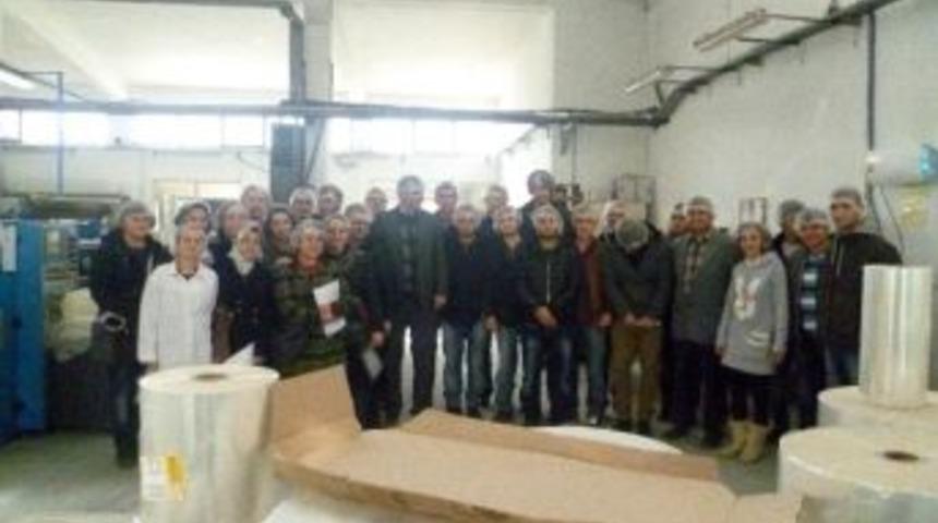 Kaynaşlı Myo Lastik Ve Plastik Teknolojisi Programı &Ouml;ğrencileri Saran Plastik&rsquo;te