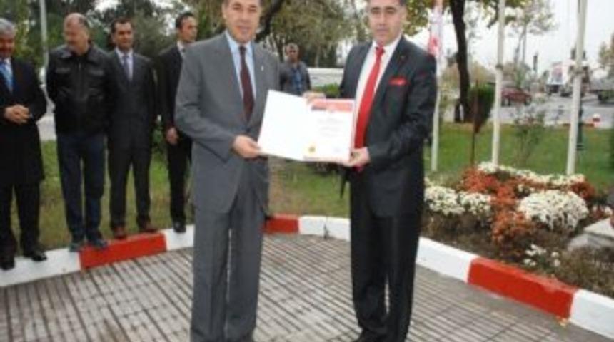 Ceyhan Belediyesine Kalite Belgesi