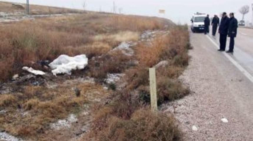 Yolda Y&uuml;r&uuml;rken Minib&uuml;s&uuml;n &Ccedil;arpan Gen&ccedil; Hayatını Kaybetti