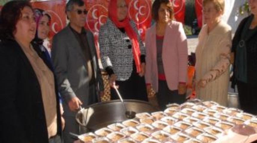 Mhp&rsquo;nin Aşure G&uuml;n&uuml; Yoğun İlgi G&ouml;rd&uuml;