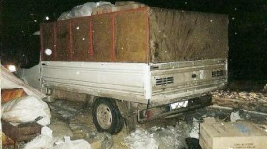 Bitlis’te 228 Bin 960 Paket Kaçak Sigara Ele Geçirildi