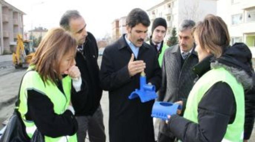 Başkan &Ccedil;akır Cansuyu &Ccedil;alışmalarını İnceledi