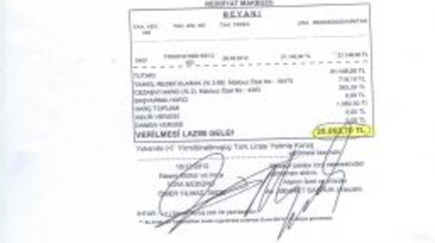 "Sucuklar Kılı&ccedil;daroğlu&rsquo;ndan Tahsil Edilen Parayla Alındı"