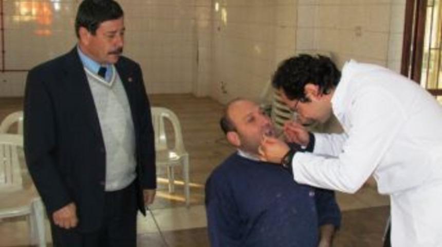 Madeni İşler Ve Demirciler Odası&rsquo;ndan Esnafa &Uuml;cretsiz Diş Taraması