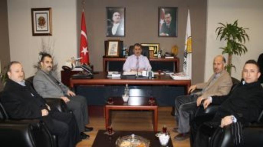 Hayrat Vakfı, Kalem Ve Medeniyet Derneği&rsquo;nden Başkan K&ouml;ktaş&rsquo;a Ziyaret