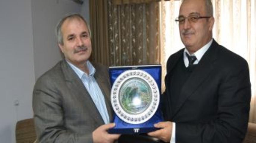 M&uuml;ft&uuml; Beydoğan&rsquo;dan Başkan &Ouml;zgan&rsquo;a Veda Ziyareti