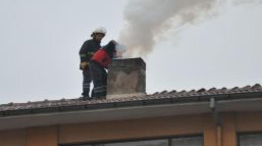 Baca Yangını Korkuttu