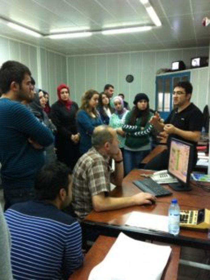 Hitit niversitesi rencileri nden Teknik Gezi orum Haberleri