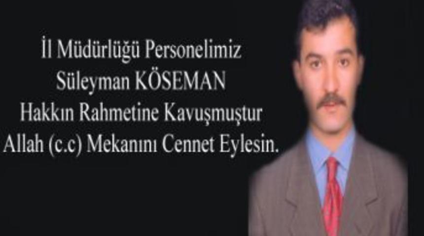 Malatya Gen&ccedil;lik Hizmetleri Ve Spor İl M&uuml;d&uuml;rl&uuml;ğ&uuml;&rsquo;n&uuml;n Acı Kaybı