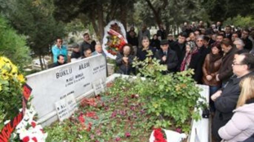 Mehmet Ali B&uuml;kl&uuml; mezarı başında anıldı