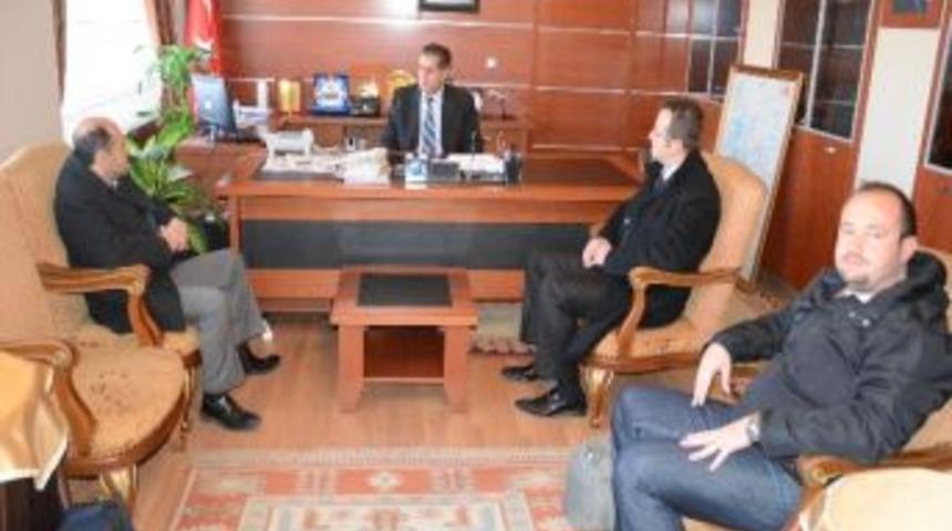 Kaymakam Doğan&rsquo;a Avrupa Yakası Gazetesi&rsquo;nden Ziyaret