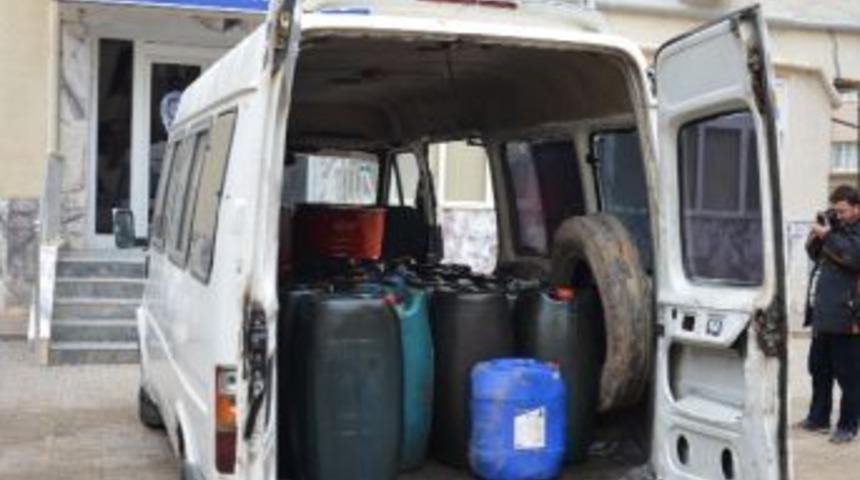 Viranşehir'de Ka&ccedil;ak Akaryakıt Ele Ge&ccedil;irdi