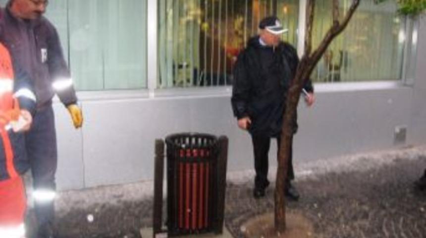 &Ouml;rnek Sokağa &Ouml;rnek &Ccedil;&ouml;p Sepetleri