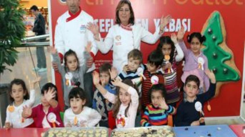 Minik Şeflerden &lsquo;yeni Yıl&rsquo; Kurabiyesi
