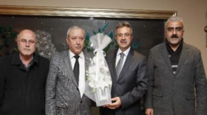 Taksicilerden K&ouml;şker'e İade-i Ziyaret