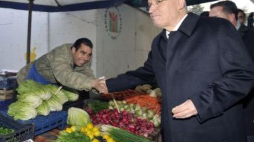 Başkan Yaşar&rsquo;dan Pazar Ziyareti