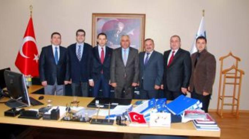 AGİD'ten Rekt&ouml;r Ersoy'a ziyaret
