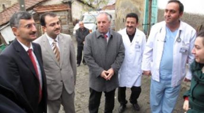 Vali Erdoğan Bektaş, Hasta Ziyaret Etti