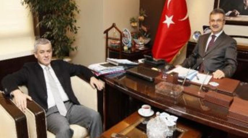 Yunus Pehlivan'dan Başkan K&ouml;şker'e Ziyaret
