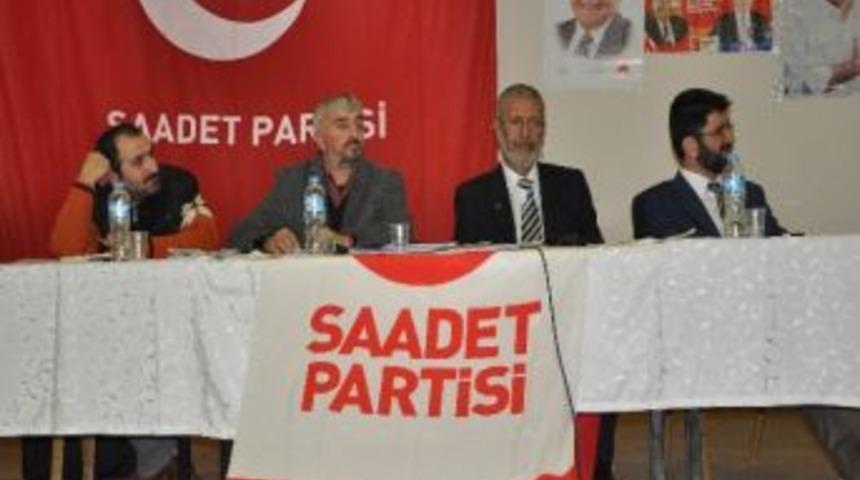 Saadet Partisi İl Divan Toplantısını Soma'da Yaptı