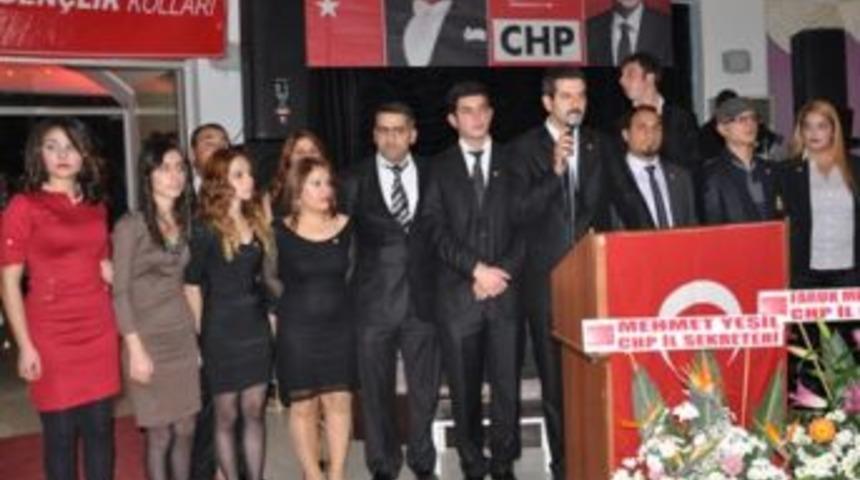 CHP&rsquo;liler dayanışma gecesinde buluştu