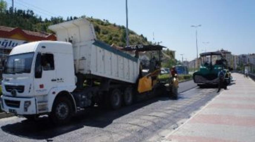 Kastamonu Belediyesi, Asfaltlama &Ccedil;alışmalarını Tamamladı