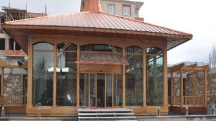 Ağalar Konağı K&uuml;lt&uuml;r Evi'nin İnşaatı Tamamlanıyor