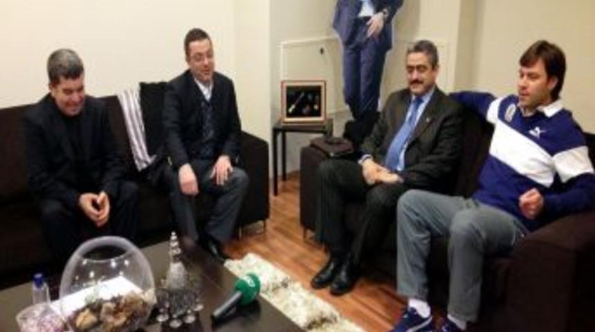 Nazilli Belediyespor'dan Ertuğrul Sağlam'a Ziyaret