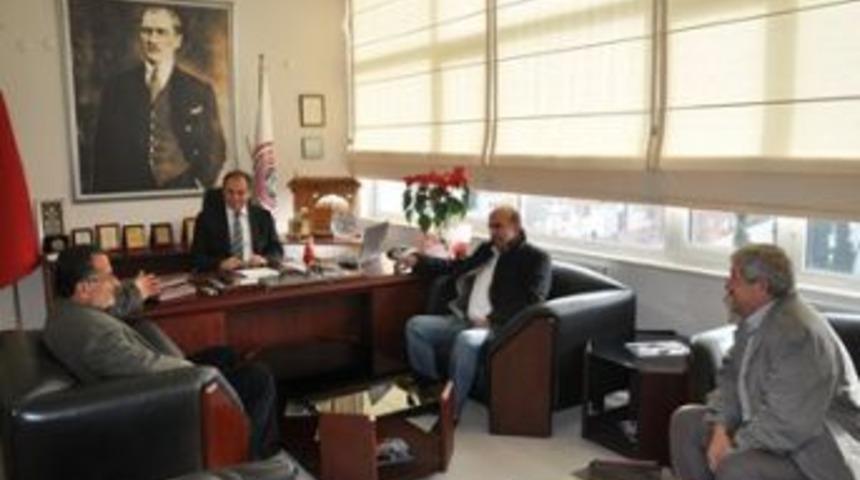 Muhtar Değirmenci&rsquo;den belediyeye ziyaret