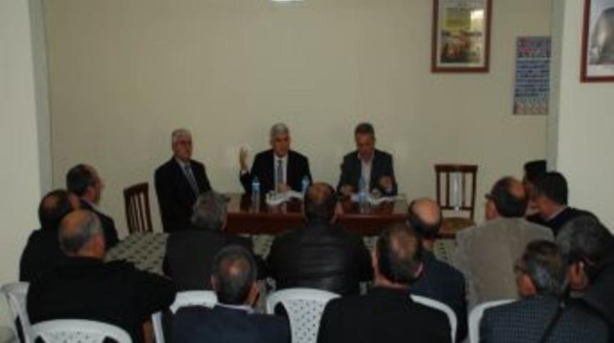 Silifke Belediye Başkanı &Ouml;ngel, Muhtarlarla Bir Araya Geldi