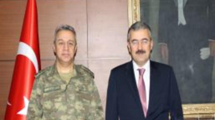 Jandarma Denetleme Komutanı Alataş, Vali Ayyıldız'ı Ziyaret Etti