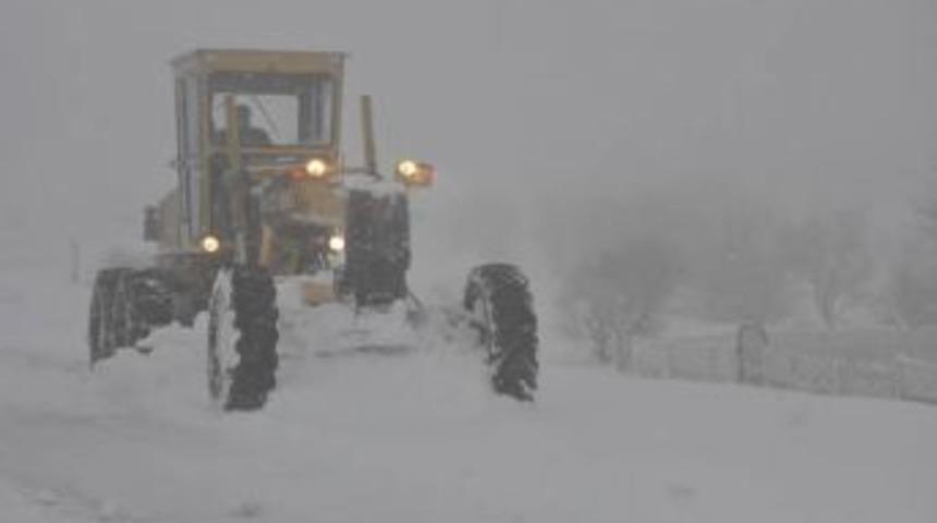 441 yolu ulaşıma kapandı