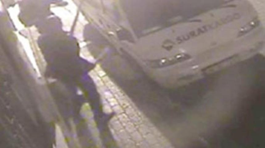 Kadık&ouml;y'de cinayet kameralara b&ouml;yle yansıdı