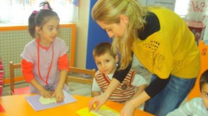 Akşemseddin İlkokulu'n da tuz seramiği