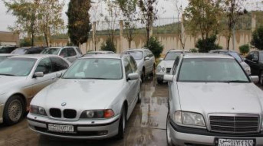 Hatay'da Sahte Evrakla Suriye&rsquo;den Getirilen 103 Otomobil Ele Ge&ccedil;irildi