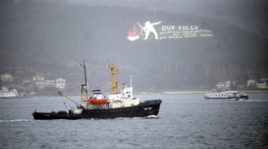 &Ccedil;anakkale Boğazı'ndan Rus Savaş Gemisi Ge&ccedil;ti