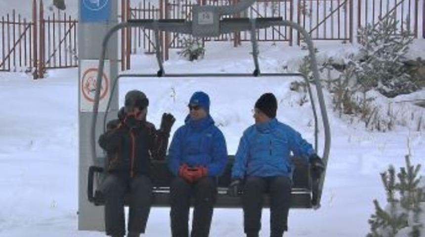 Sarıkamış'ta Kayak Sezonu A&ccedil;ıldı