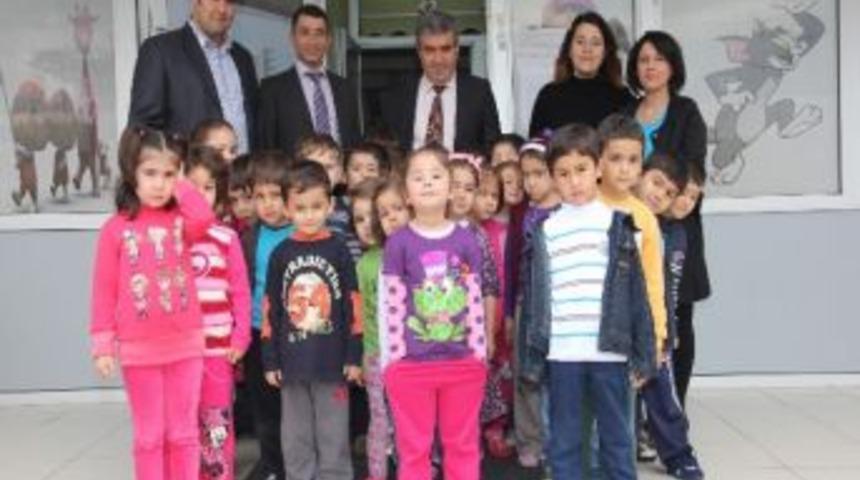 Başkan Tursun Minik &Ouml;ğrencilerle Bir Araya Geldi