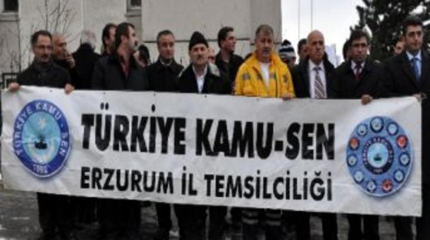 Kamu-sen&rsquo;den Memur Zammı Protestosu