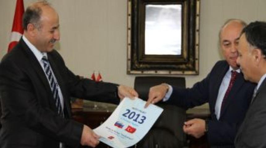 Rusya Federasyonu Trabzon Başkonsolosu Talanov Ardahan'da