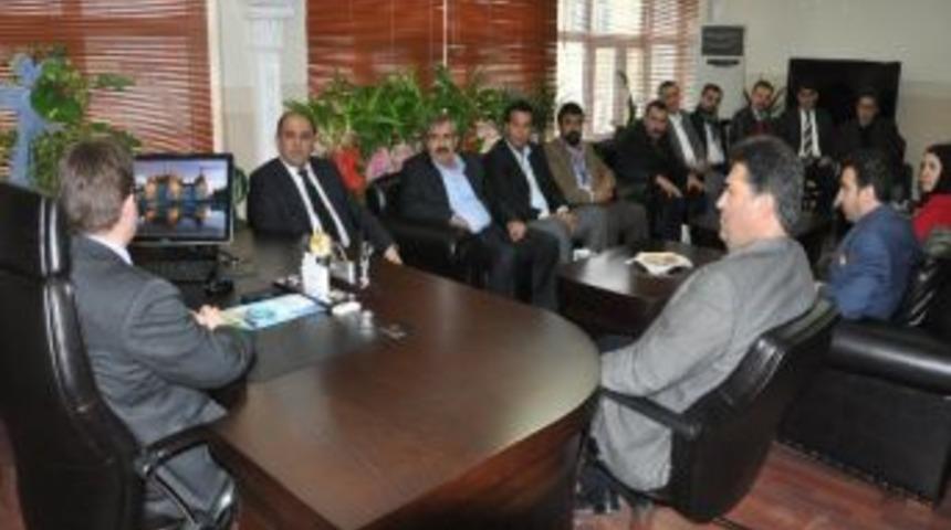 Tısiad Heyetinden Kaymakam Demirci&rsquo;ye Ziyaret