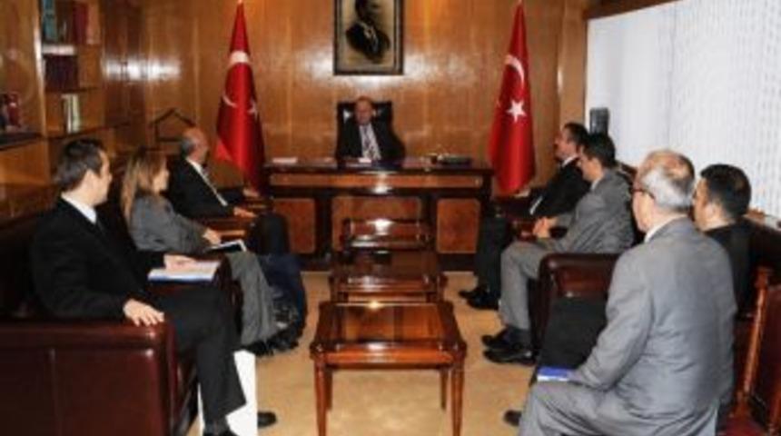 Isaf G&ouml;rev G&uuml;c&uuml; Heyeti&rsquo;nden Vali Kızılcık&rsquo;a Ziyaret