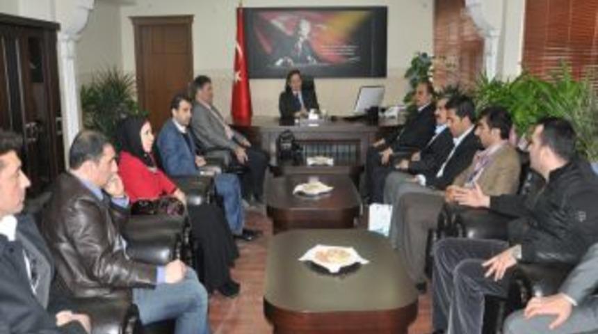 TISİAD Heyetinden Kaymakam Demirci’ye Ziyaret
