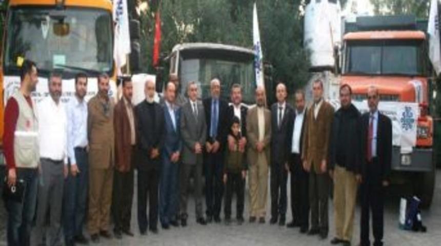 Sel&ccedil;uklu Kardeş Şehir Beyt Hanun&rsquo;u Unutmadı