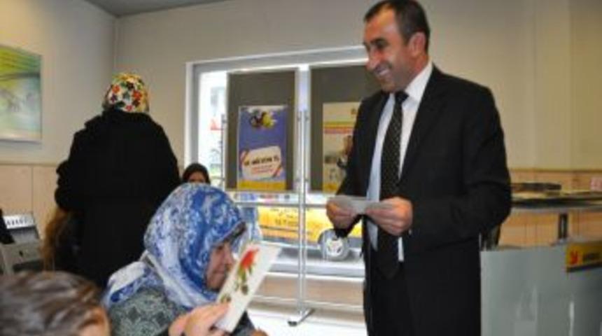 Bolu PTT'den Tebrik Kartı Kampanyası