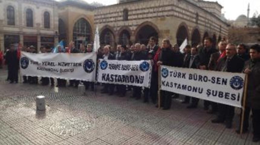 T&uuml;rkiye Kamu-sen Kastamonu Şubesi&rsquo;nden H&uuml;k&uuml;mete Eleştiri