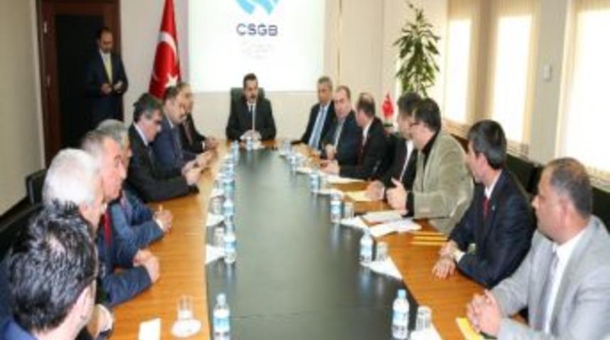 G&uuml;neydoğulu Ziraat&ccedil;ılar Bakan &Ccedil;elik İle G&ouml;r&uuml;şt&uuml;