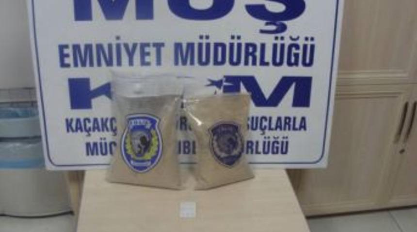 Muş'ta 7 Kilo Eroin Ele Ge&ccedil;irildi, 4 Kişi Tutuklandı