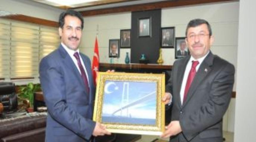 Başkan Yaman Darıca Belediye Başkanını Ağırladı
