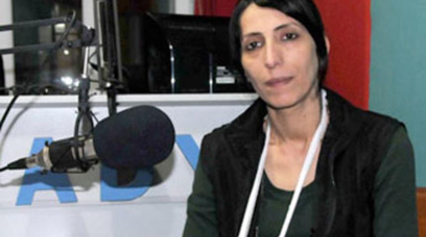 Kadın radyocuya saldırı